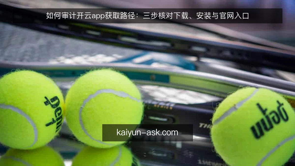 如何审计开云app获取路径：三步核对下载、安装与官网入口